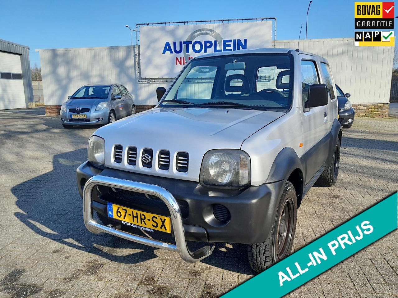 Suzuki Jimny - 1.3 JX 2WD nette in Nederland nieuw geleverde goed onderhouden auto van de liefhebber voor - AutoWereld.nl