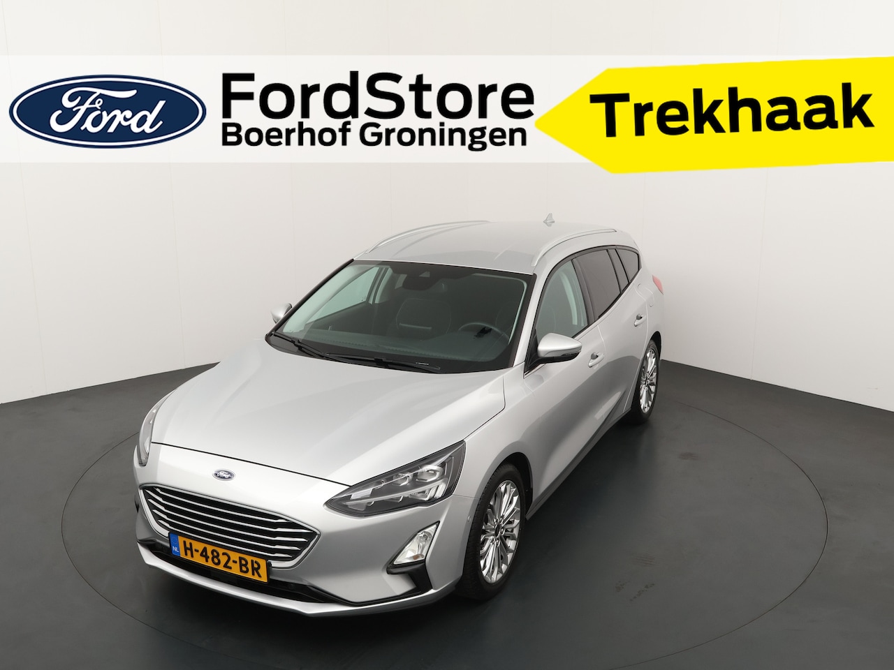 Ford Focus Wagon - EcoBoost 125PK Titanium Business | Full-Options I Trekhaak I AGR I B&O I Ad. Cruise I Full - AutoWereld.nl