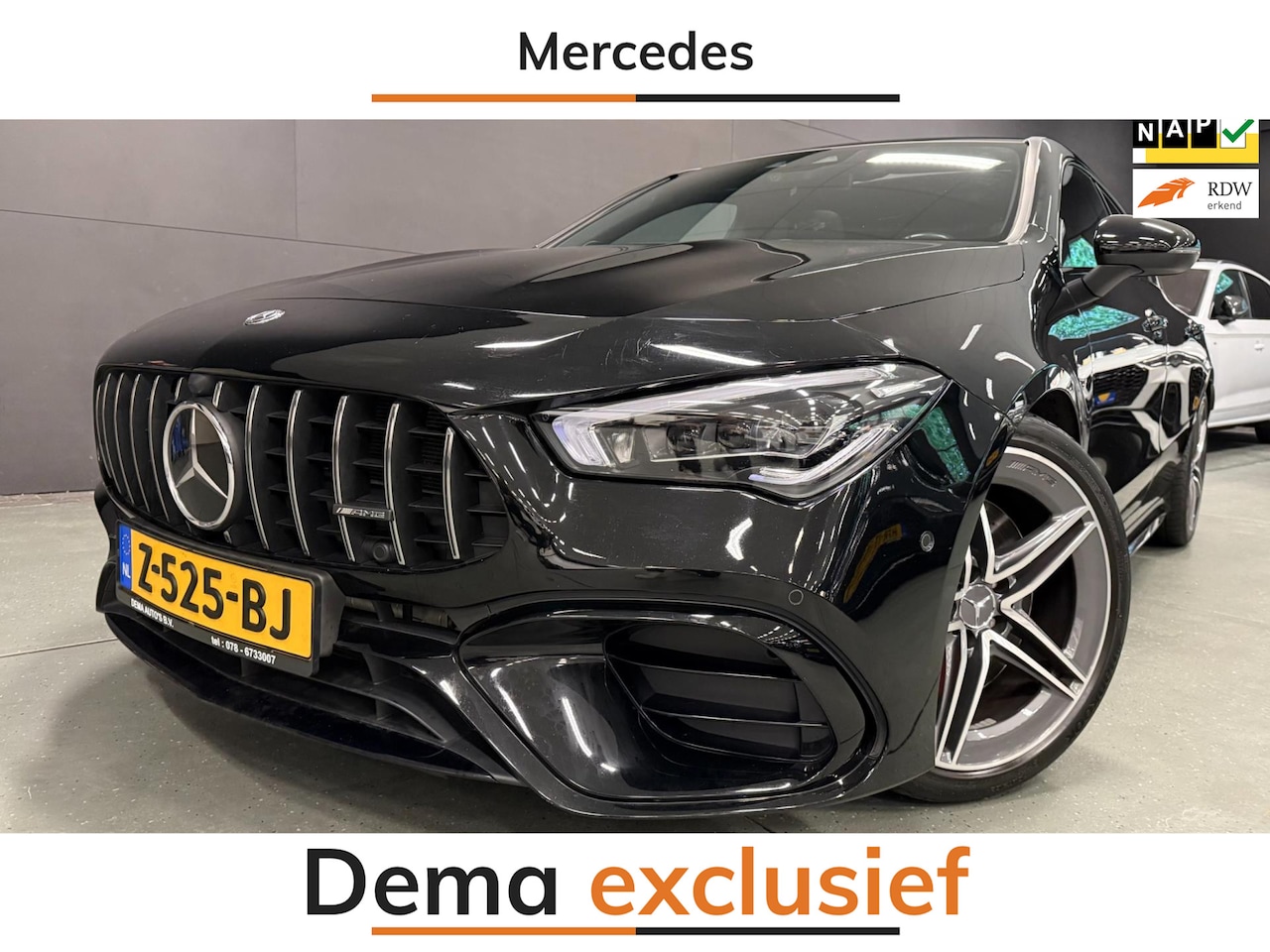 Mercedes-Benz CLA-klasse Shooting Brake - 45 S AMG 4MATIC+ Premium Plus 421PK FULL-OPTION!!!! - AutoWereld.nl