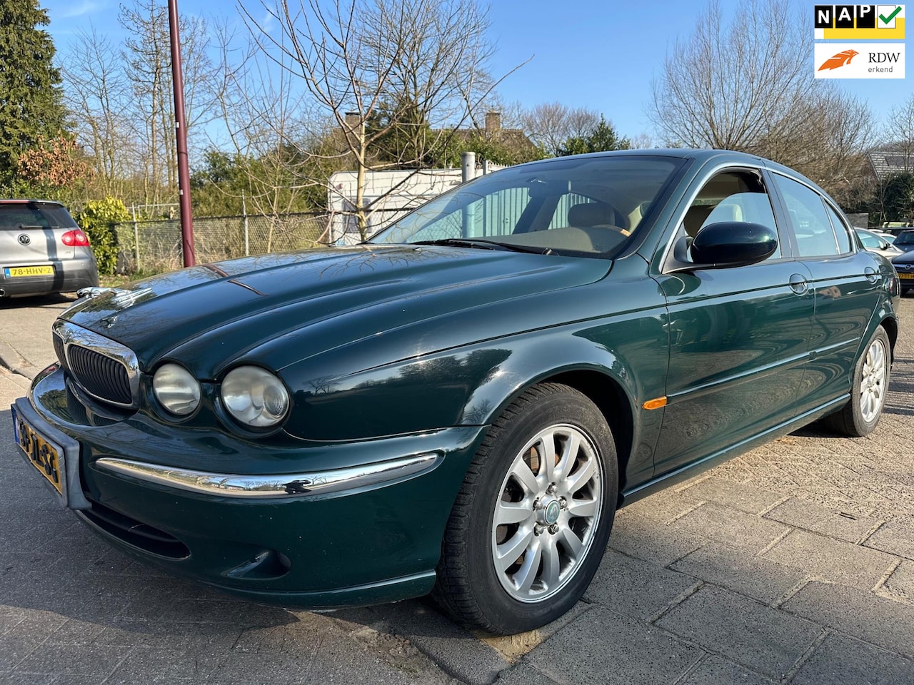 Jaguar X-type - 2.5 V6 automaat, nap, schuifdak - AutoWereld.nl