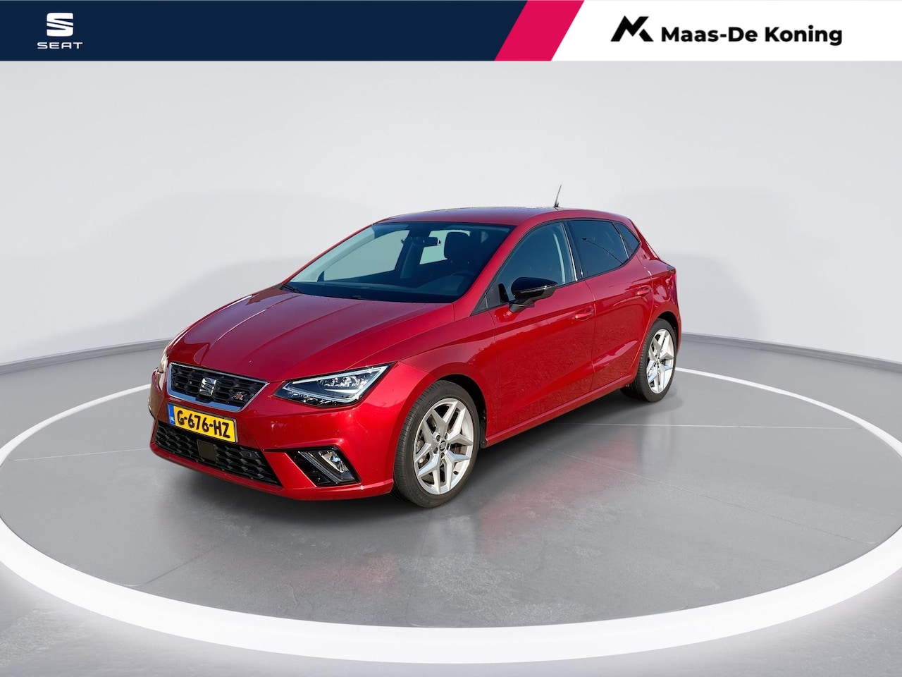 Seat Ibiza - 1.0 TSI 115PK FR Business Intense | Trekhaak afneembaar | Achteruitrijcamera | Apple Carpa - AutoWereld.nl