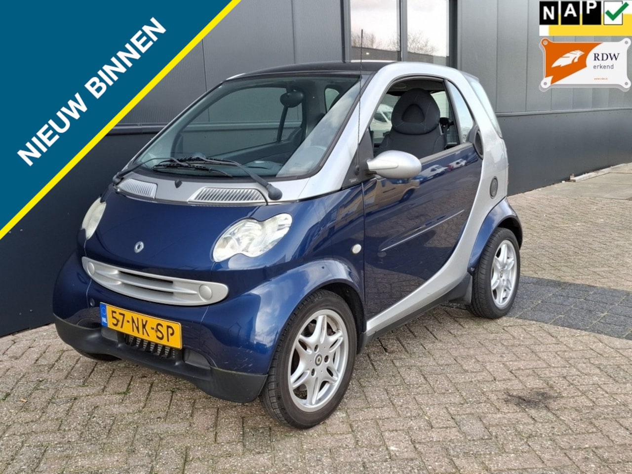 Smart Fortwo - 0.8 CDI Airco/Glazen Dak 63dkm ✅ - AutoWereld.nl