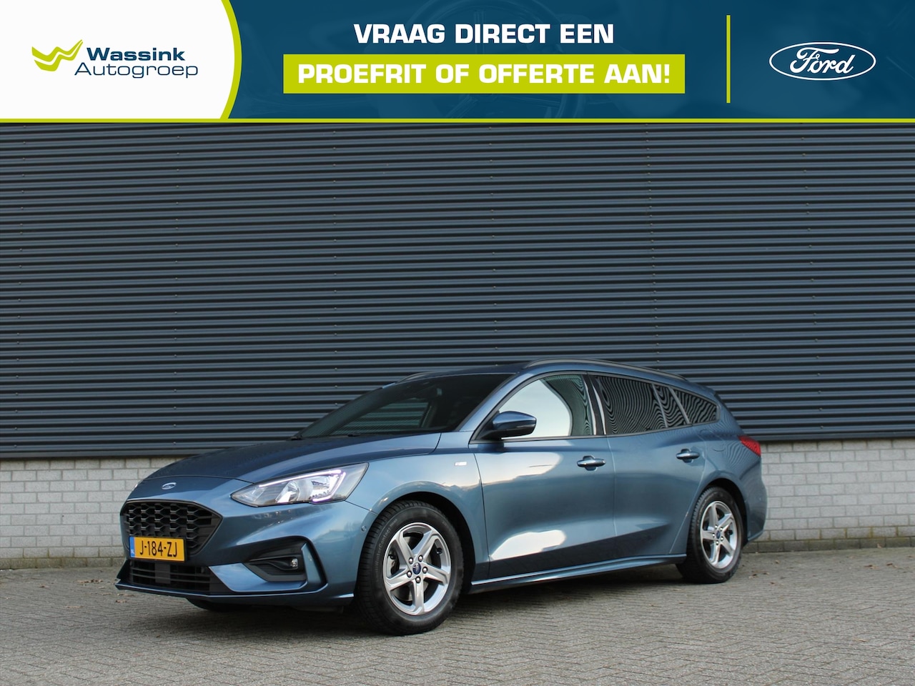 Ford Focus Wagon - ST-Line Business 125 pk I Navigatie I Camera I Trekhaak Afneembaar I Climate Control I Cru - AutoWereld.nl