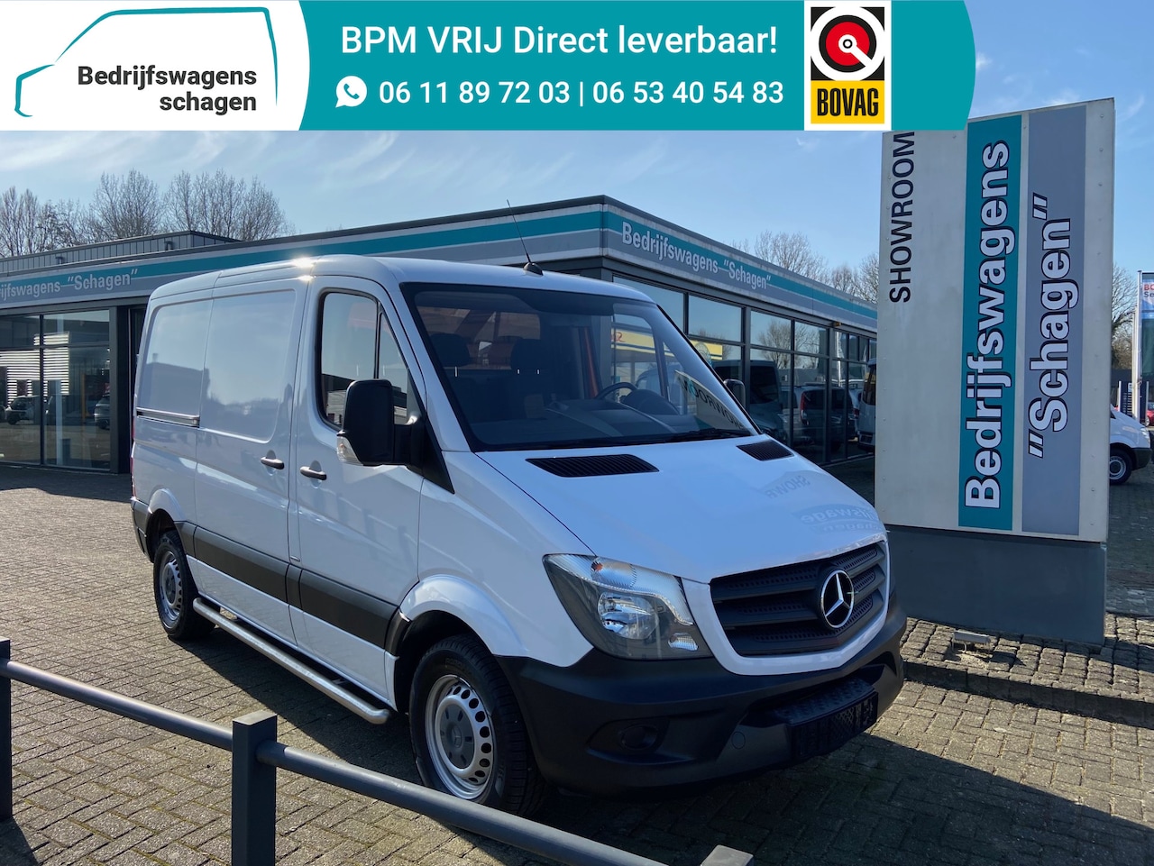 Mercedes-Benz Sprinter - 313 CDI L1H1 Weinig km | Nette bus | 136 PK | 3 stoelen - AutoWereld.nl