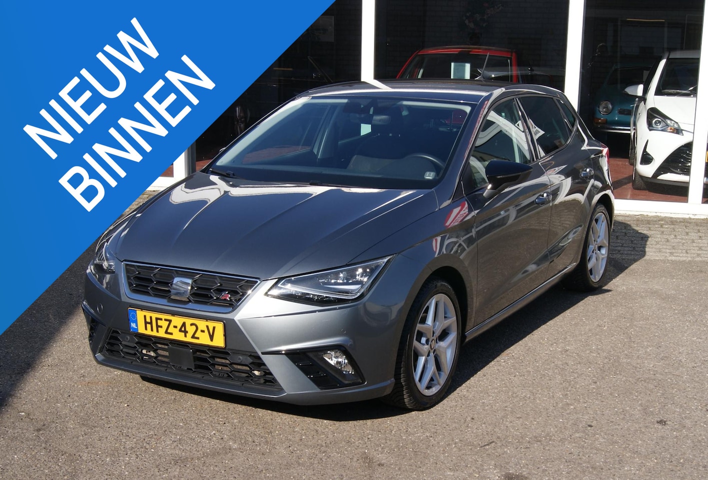 Seat Ibiza - 1.0 TSI FR Business Intense Navi,Camera,Cruise,Full Led,RIJKLAARPRIJS!! - AutoWereld.nl