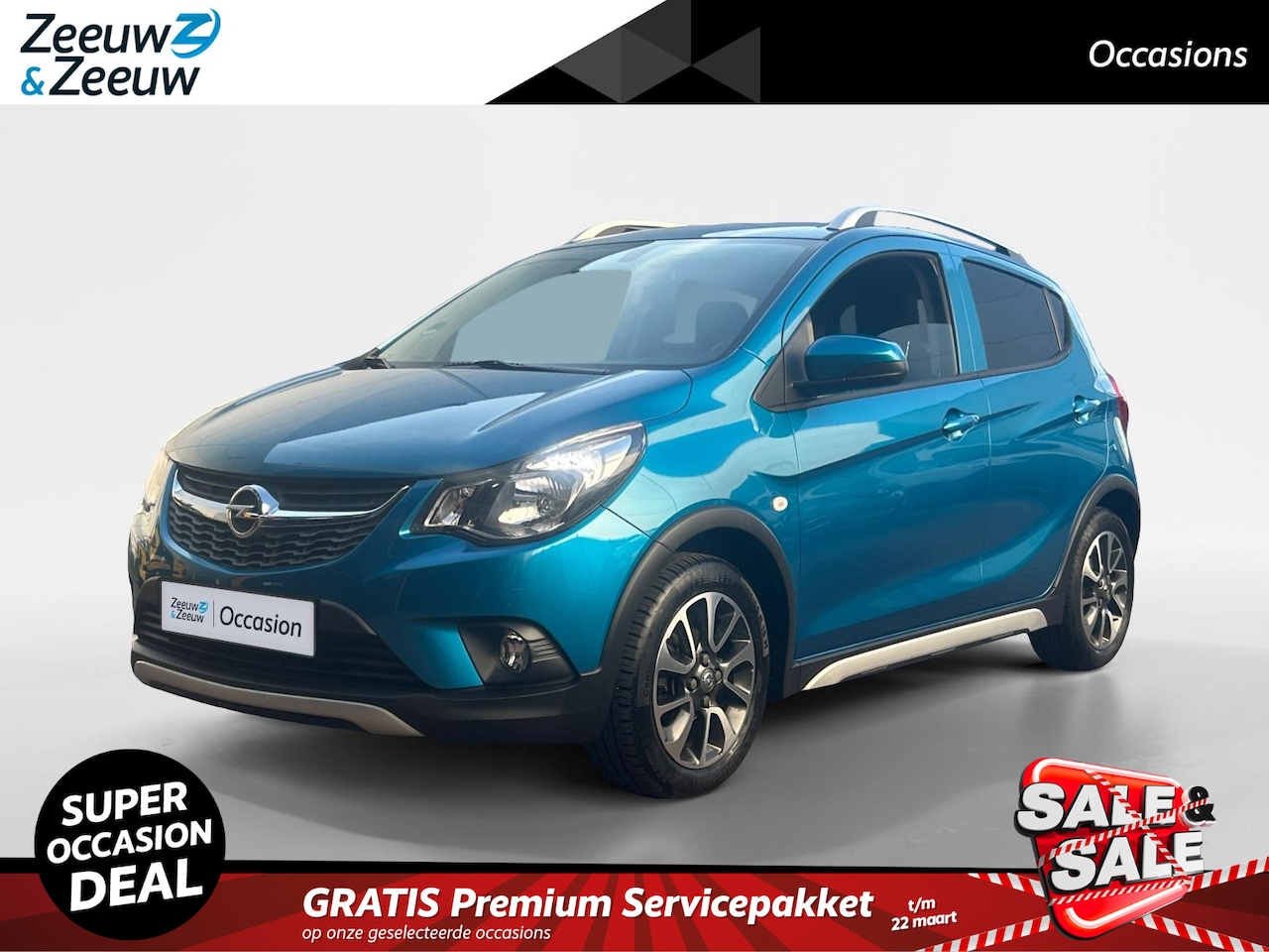 Opel Karl - 1.0 Rocks Online Edition | Apple Carplay/Android Auto | Airco | Parkeersensoren | Cruise C - AutoWereld.nl