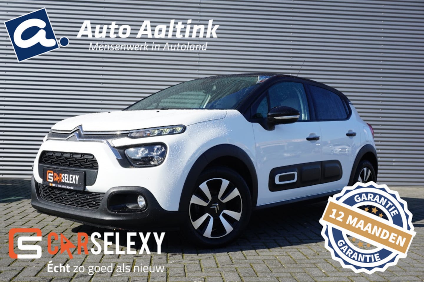 Citroën C3 - 110PK Shine AUTOMAAT KEYLESS | STOELVERW. | LUXE INTERIEUR! - AutoWereld.nl