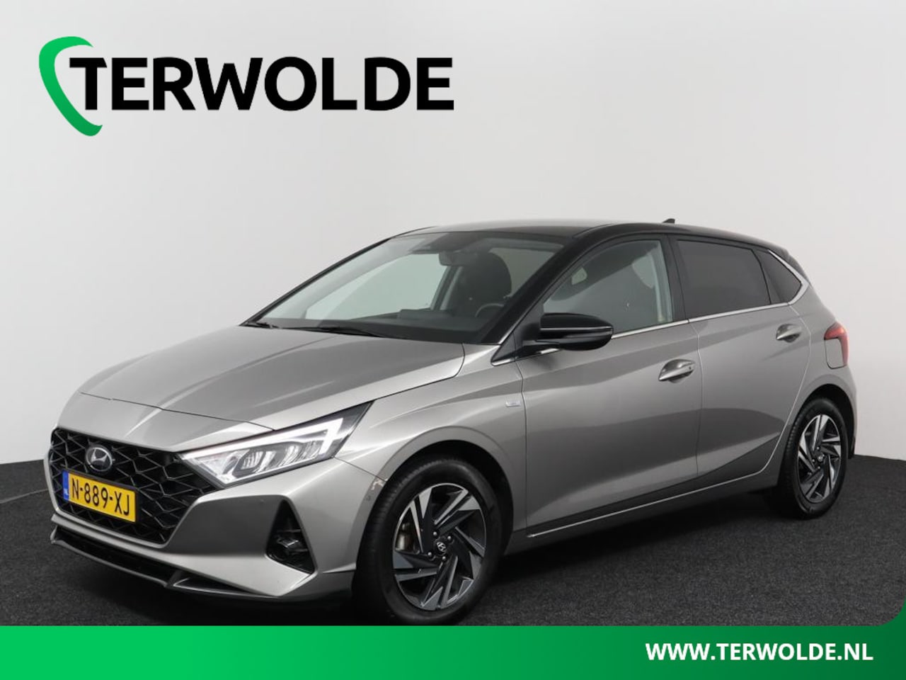 Hyundai i20 - 1.0 T-GDI Premium | Camera | LED | Navigatie | Two -Tone - AutoWereld.nl