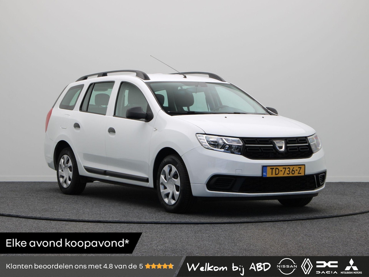 Dacia Logan MCV - TCe 90pk Ambiance | Trekhaak | Airco | Radio incl. stuurwielbediening | Bluetooth | - AutoWereld.nl