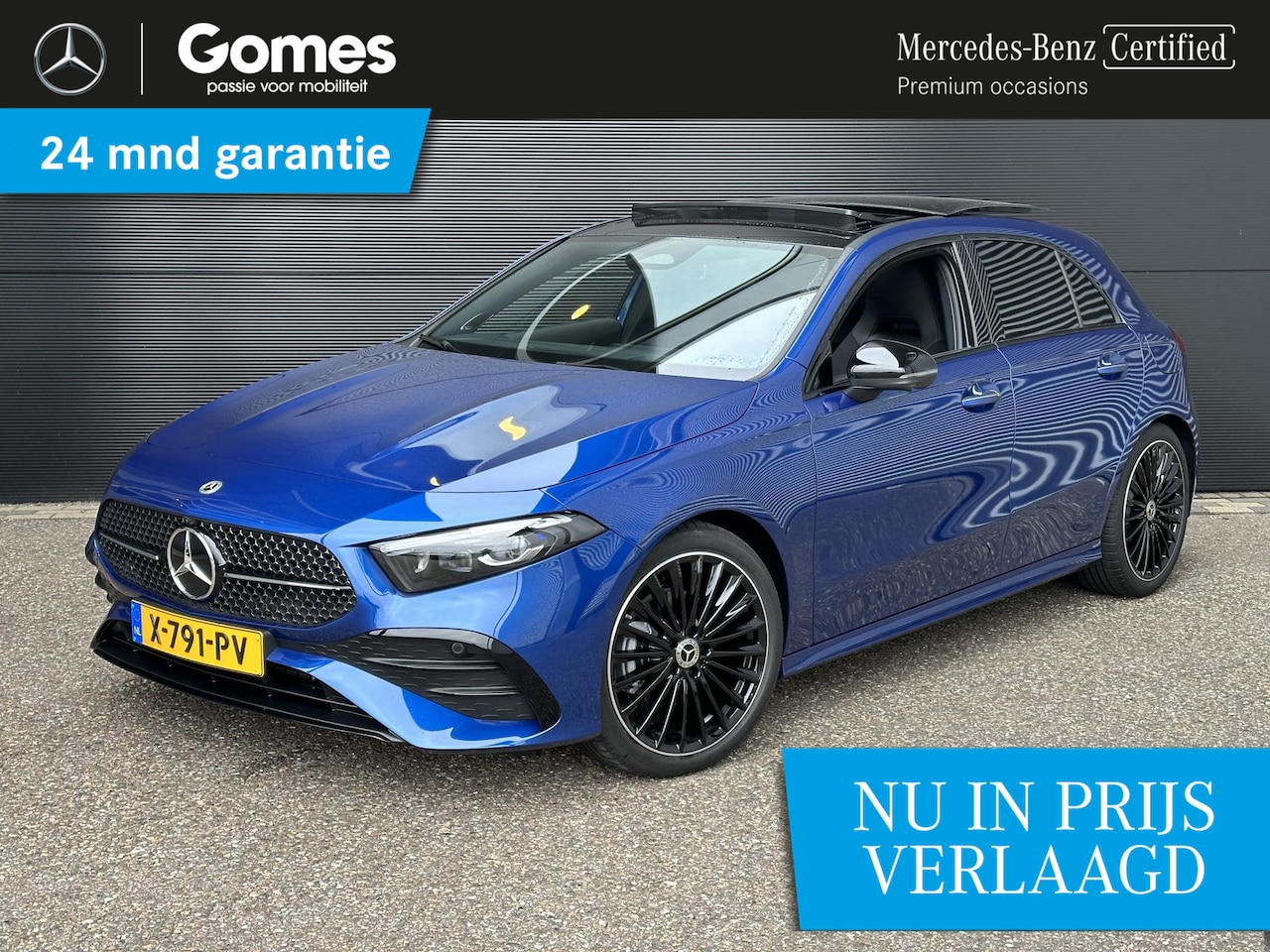 Mercedes-Benz A-klasse - 200 | Panoramadak | Burmester Sound | Premium PLUS | Nightpakket | Memorystoelen verwarmd - AutoWereld.nl