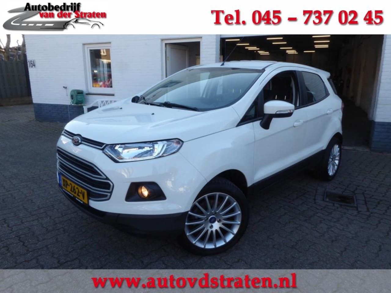 Ford EcoSport - 1.0 ECOSPORT. TREND/Airco/Trekhaak/ Mooie stoere Auto!!! - AutoWereld.nl