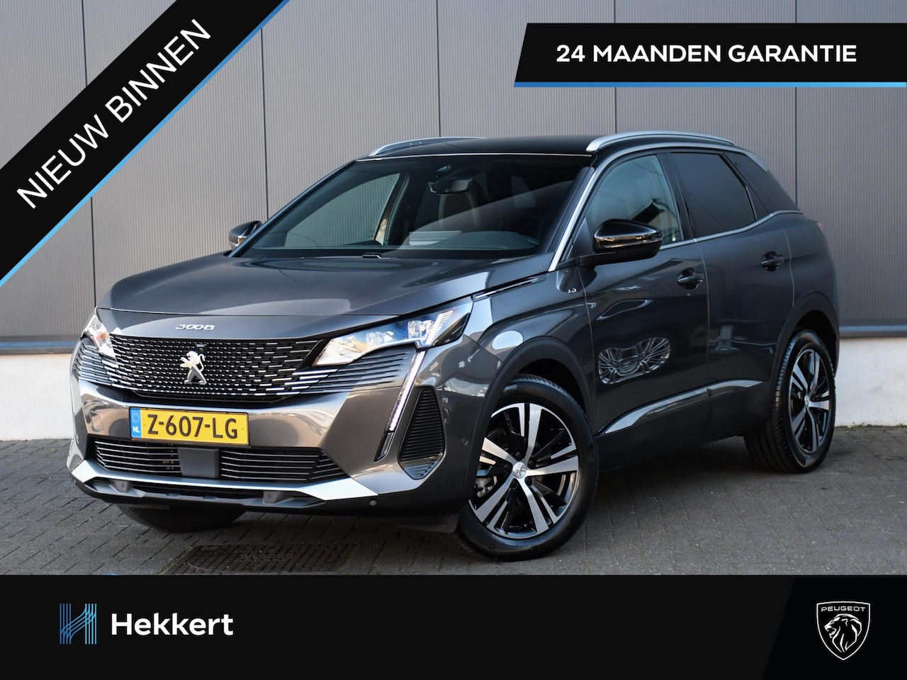 Peugeot 3008 - GT 1.2 Hybrid 136pk Automaat 360° CAMERA | 18''LM | DAB | DODE HOE | KEYLESS | ADAPT. CRUI - AutoWereld.nl