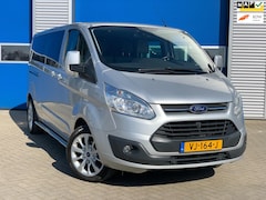 Ford Transit Custom - 290 2.2 TDCI L2H1 Limited Dubbel Cabine|Leder