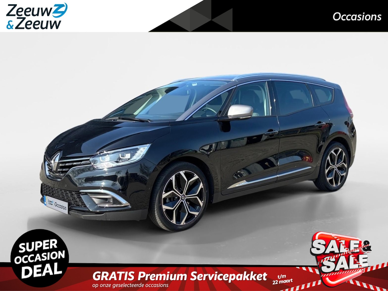 Renault Grand Scénic - 140PK TCe Techno 7p. Automaat | Trekhaak (1500KG) | 7 Zitplaatsen | 9,3" Navi | Climate Co - AutoWereld.nl