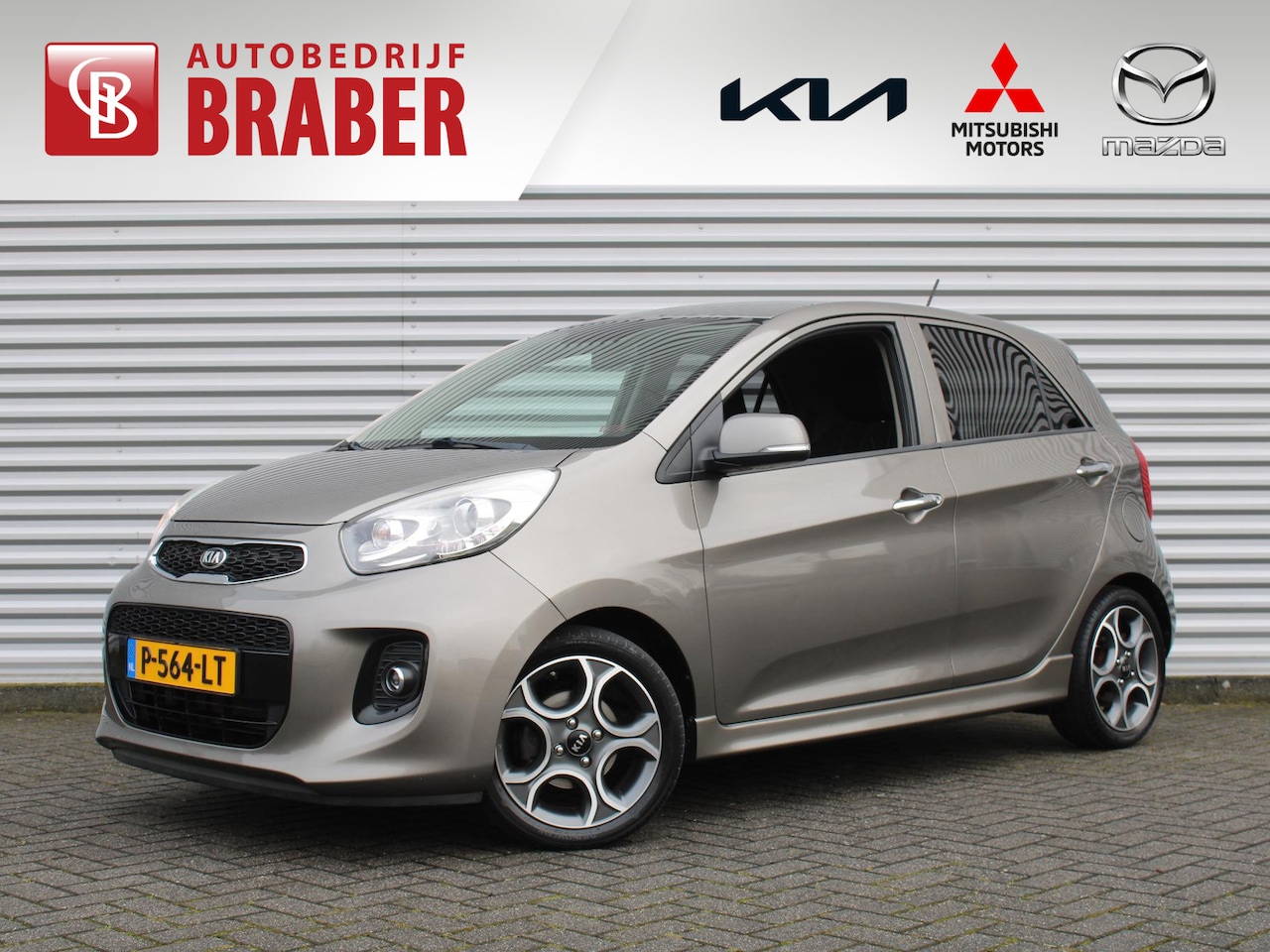 Kia Picanto - 1.2 CVVT DynamicPlusLine | Stuur-/stoelverwarming | 15" LM | Navi | Camera | Cruise | Clim - AutoWereld.nl