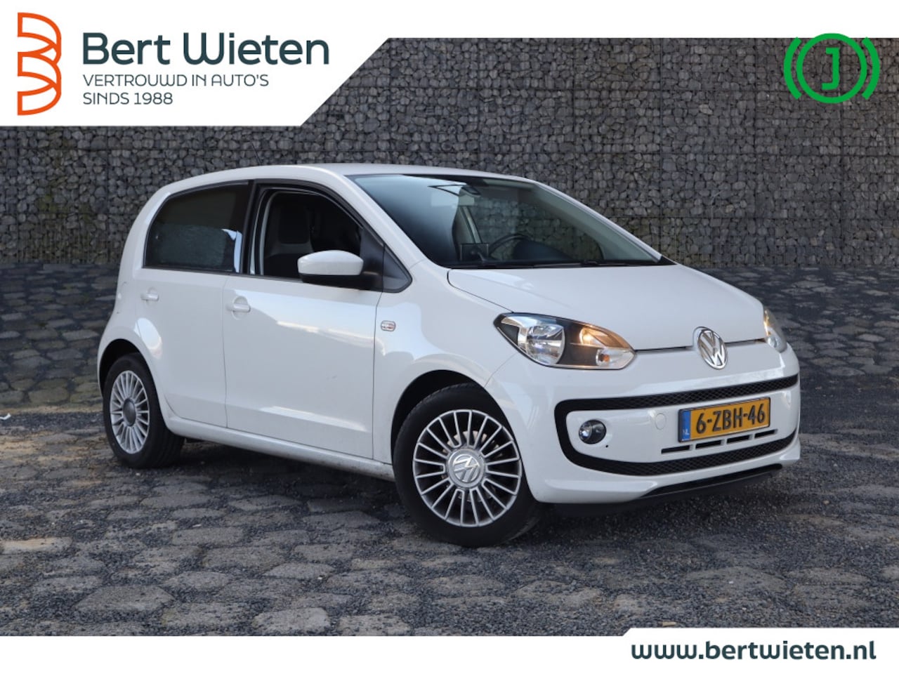 Volkswagen Up! - 1.0 high up! BlueM. | Cruise | Navi | Velgen - AutoWereld.nl