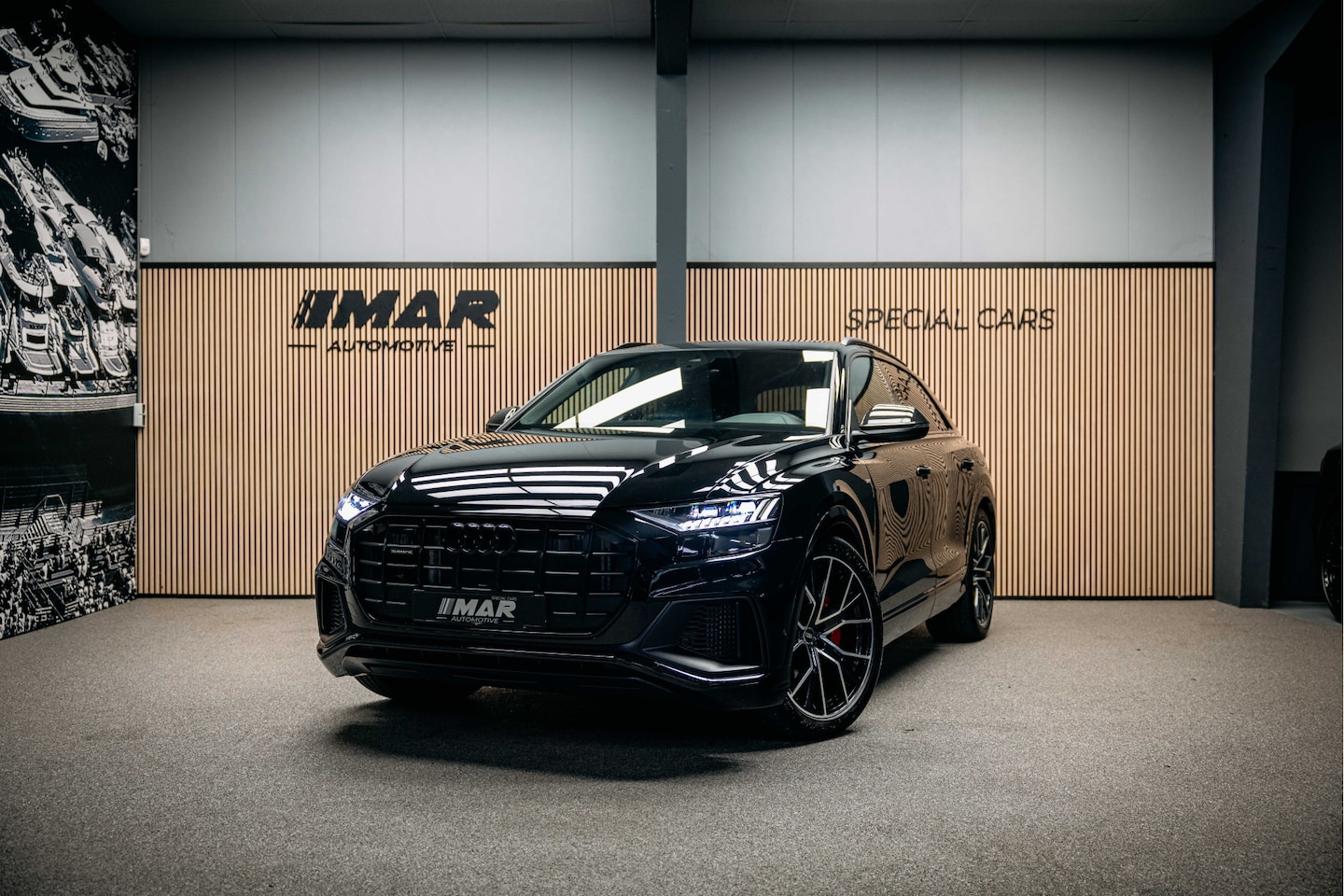 Audi Q8 - 60 TFSI e quattro Pro Line S Competition Z.G.A.N Q8 60 TFSI Carbon pack - AutoWereld.nl