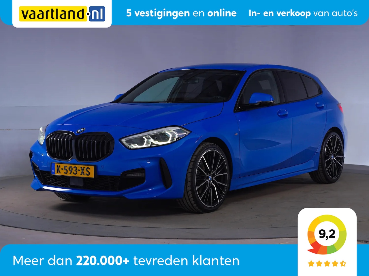 BMW 1-serie - 116d M Sport Shadow Aut. [ Navi Carplay Sfeerverlichting Clima ] - AutoWereld.nl