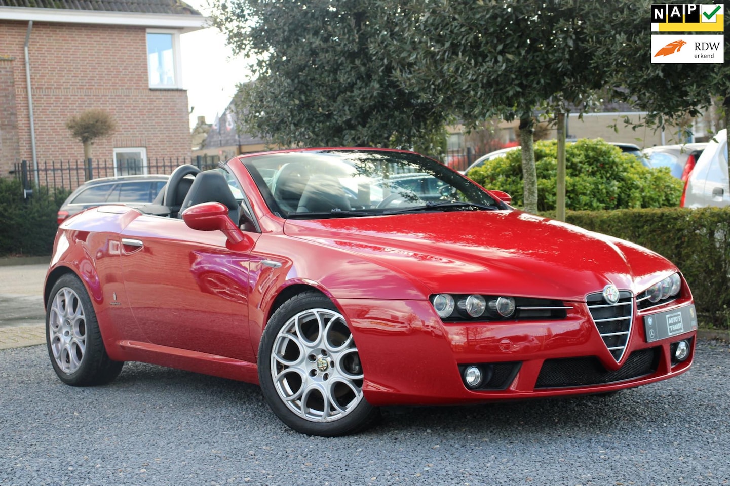 Alfa Romeo Spider - 2.2 JTS 185 PK Leder Cruise Clima 18'' Nieuwstaat - AutoWereld.nl