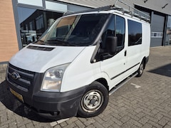 Ford Transit - 260S 2.2 TDCI 7-pers dubbel cabine 160k zeer mooi airco trekhaak imeriaal Economy Edition