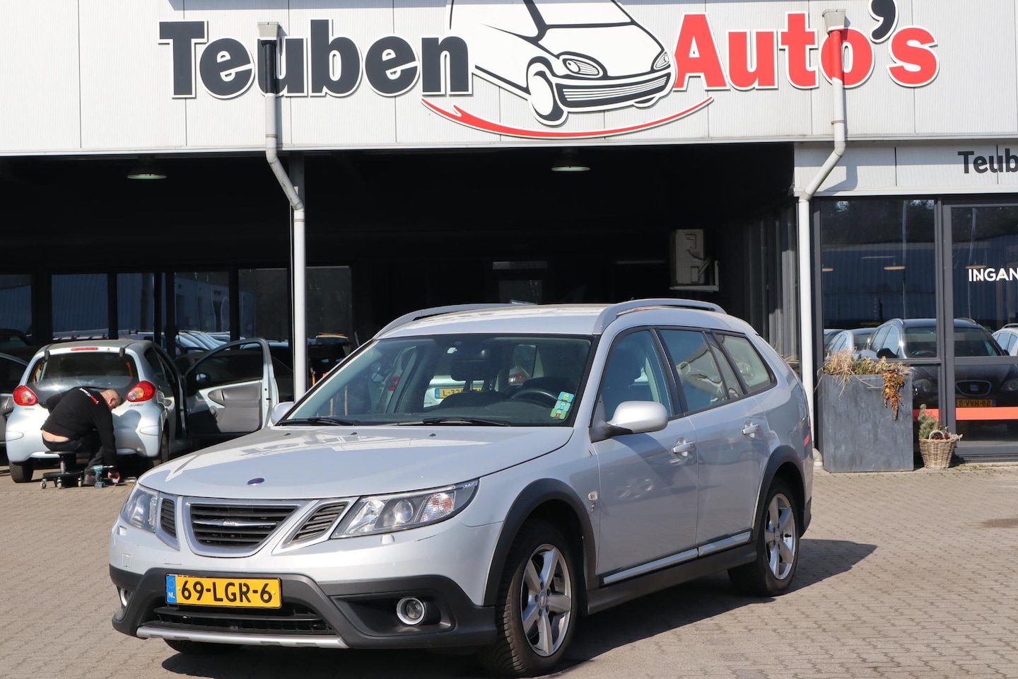 Saab 9-3 Sport Estate - 2.0 T BioPower Aero XWD Navigatie, Stoelverwarming, Climate control, Cruise control, Leuke - AutoWereld.nl