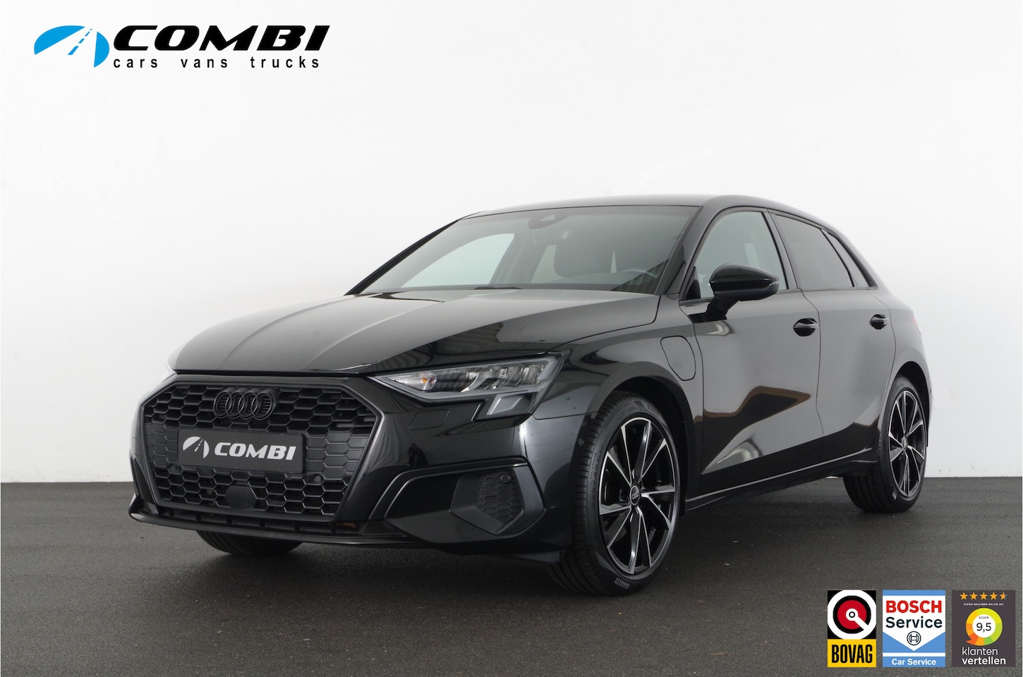 Audi A3 Sportback - 40 TFSI e Sport Edition > 204pk/Leer/Full Black/17inch/Stoelverwarming... | 1002 | - AutoWereld.nl