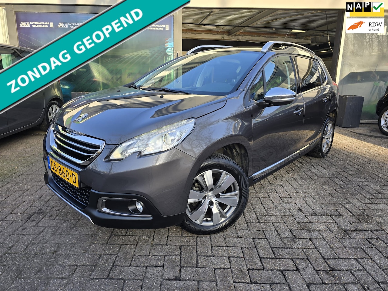 Peugeot 2008 - 1.2 80 PK Allure | AUTOMAAT | 1E EIGENAAR | 12MND GARANTIE | NAVI | CLIMA | - AutoWereld.nl