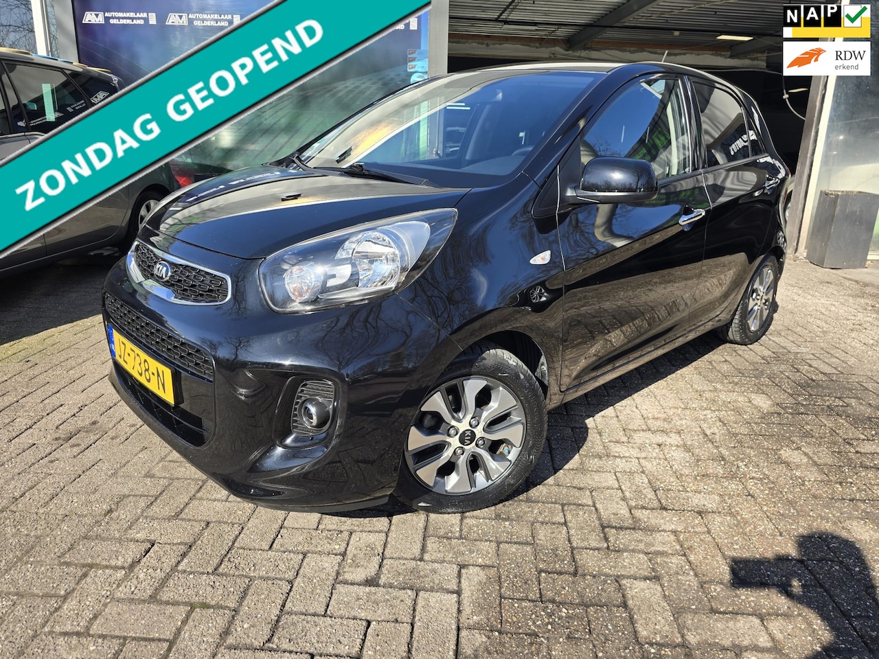 Kia Picanto - 1.0 CVVT ComfortPlusLine Navigator |1E EIGENAAR | 12MND GARANTIE | NAVI |CAMERA | CRUISE | - AutoWereld.nl