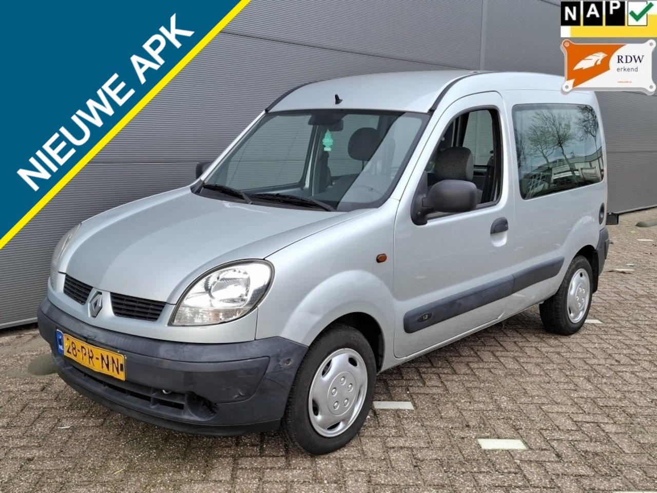 Renault Kangoo - 1.2 Auth. Rolstoelvervoer Rolstoelauto Nw Koppeling! - AutoWereld.nl