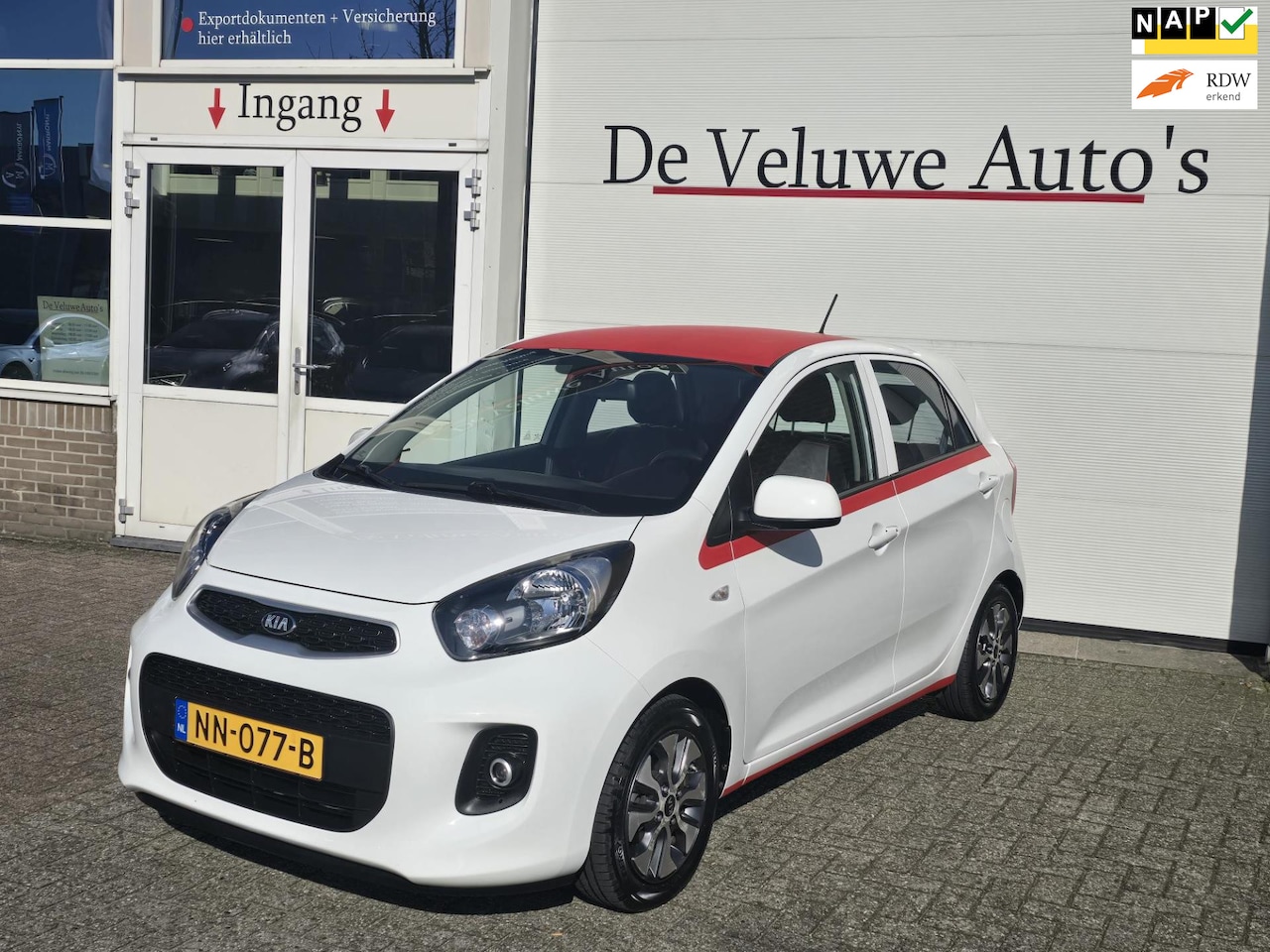 Kia Picanto - 1.0 CVVT EconomyPlusLine airco navi camera velg - AutoWereld.nl