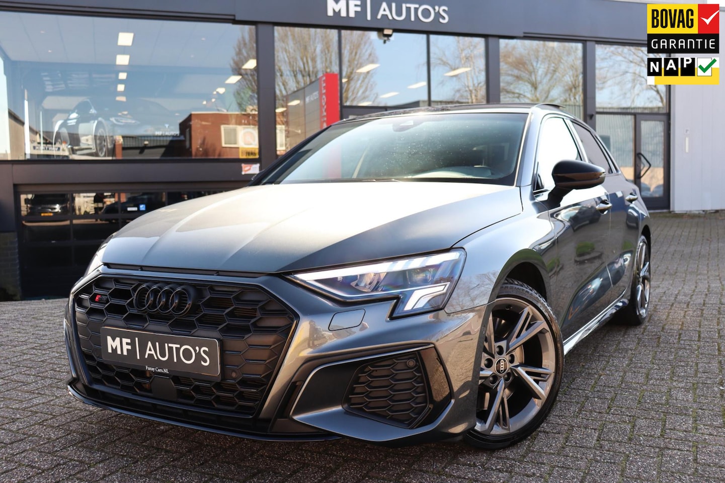 Audi A3 Sportback - 2.0 TFSI S3 Quattro 310PK|Pano|Sfeer|Camera|ACC|Carplay - AutoWereld.nl