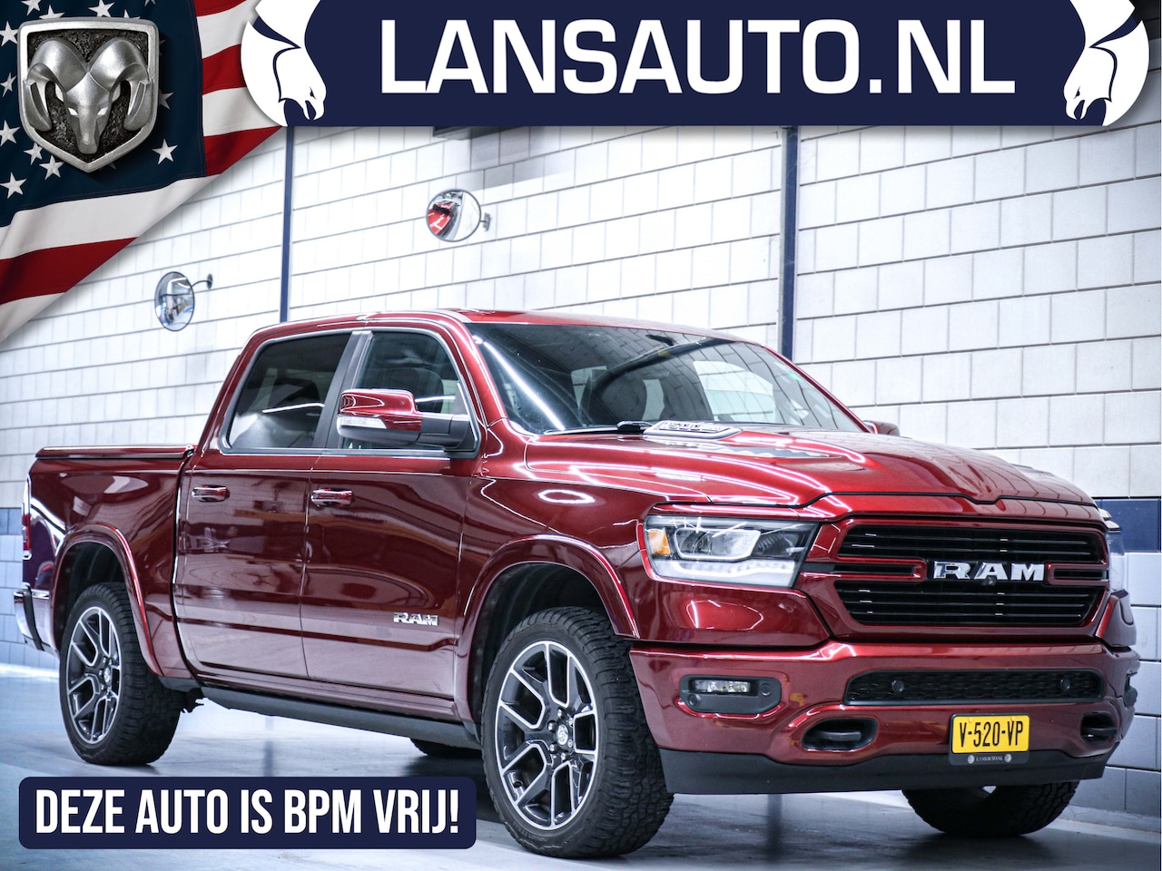 Dodge Ram 1500 - 5.7 V8 4x4 Crew Cab Laramie 5.7 V8 4x4 Crew Cab Laramie - AutoWereld.nl