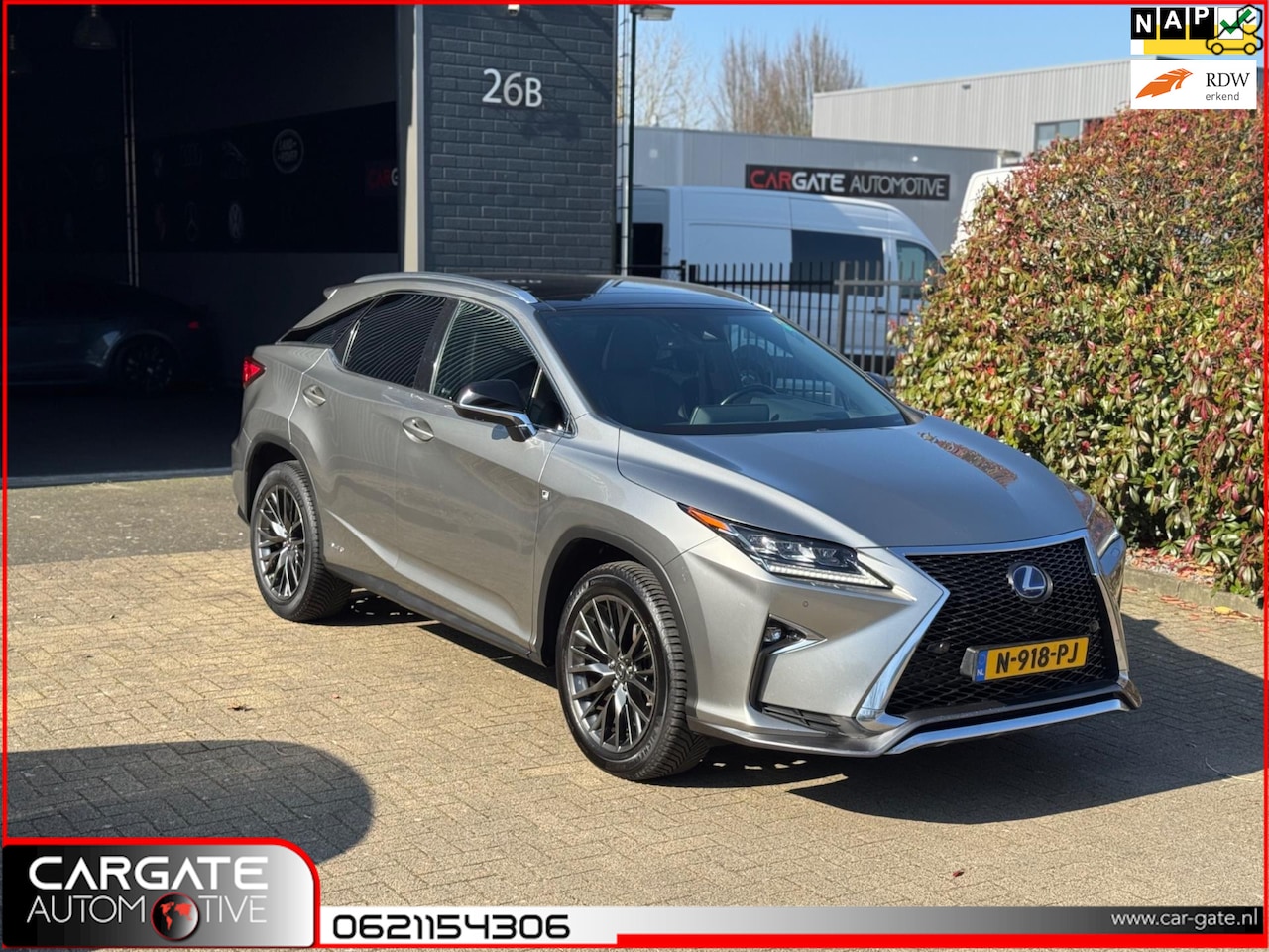 Lexus RX 450h - 4WD F-Sport|Pano|Headup|Stoelkoel-Ver|MarkLev-VolleAuto - AutoWereld.nl