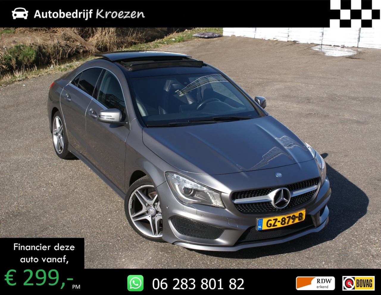 Mercedes-Benz CLA-Klasse - 180 ///AMG Pakket | Pano | Org NL | Prijs Incl BTW | - AutoWereld.nl