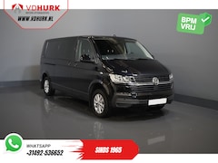 Volkswagen Transporter - T6.1 2.0 TDI 150 pk DSG Aut. L2 DC Dubbel Cabine (DEMO) BPM VRIJ Adapt. Cruise/ 2.5t Trekh