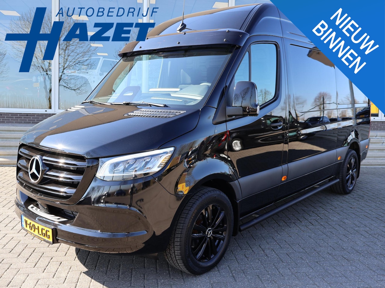 Mercedes-Benz Sprinter - 319 CDI 190 PK AUT9 L2H2 + 18 INCH | LED | APPLE CARPLAY | SIDEBARS | CAMERA | ADAPTIVE CR - AutoWereld.nl