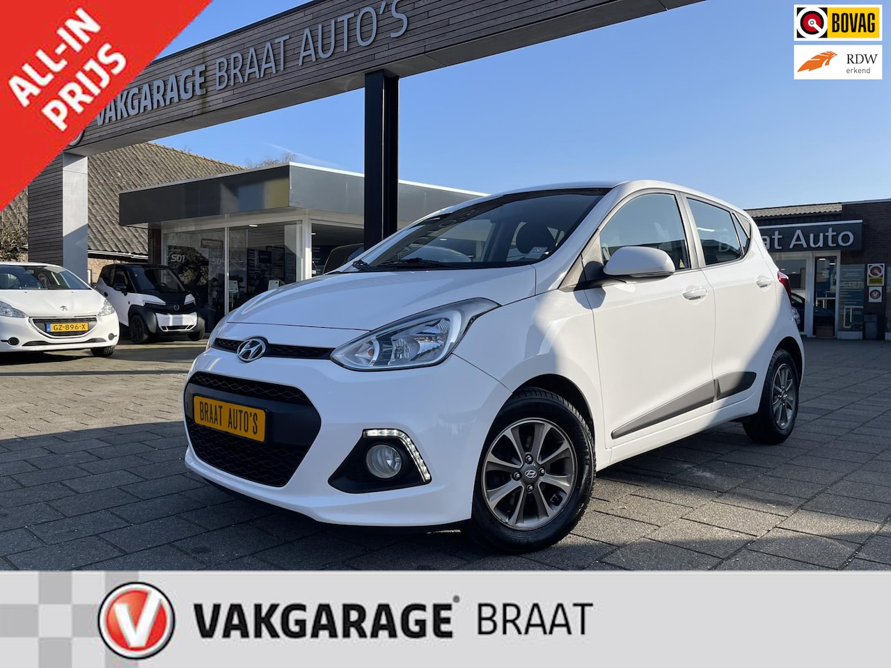 Hyundai i10 - 1.0 l BLUETOOTH l AIRCO l PARK. SENS l RIJKLAAR! - AutoWereld.nl