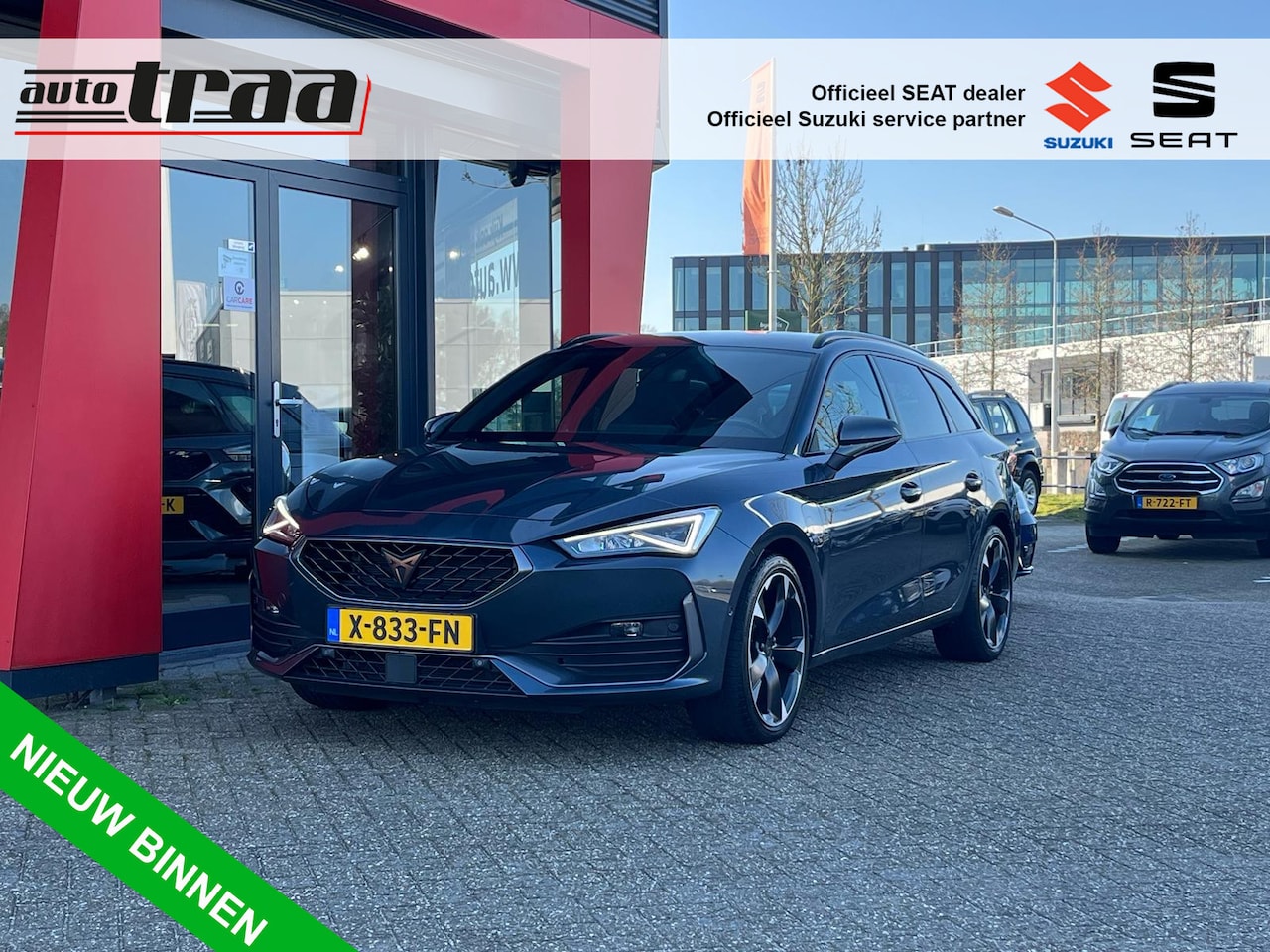 CUPRA Leon Sportstourer - 1.4 e-Hybrid VZ Performance / Stuurverwarming / 18'' LMV / Keyless / - AutoWereld.nl