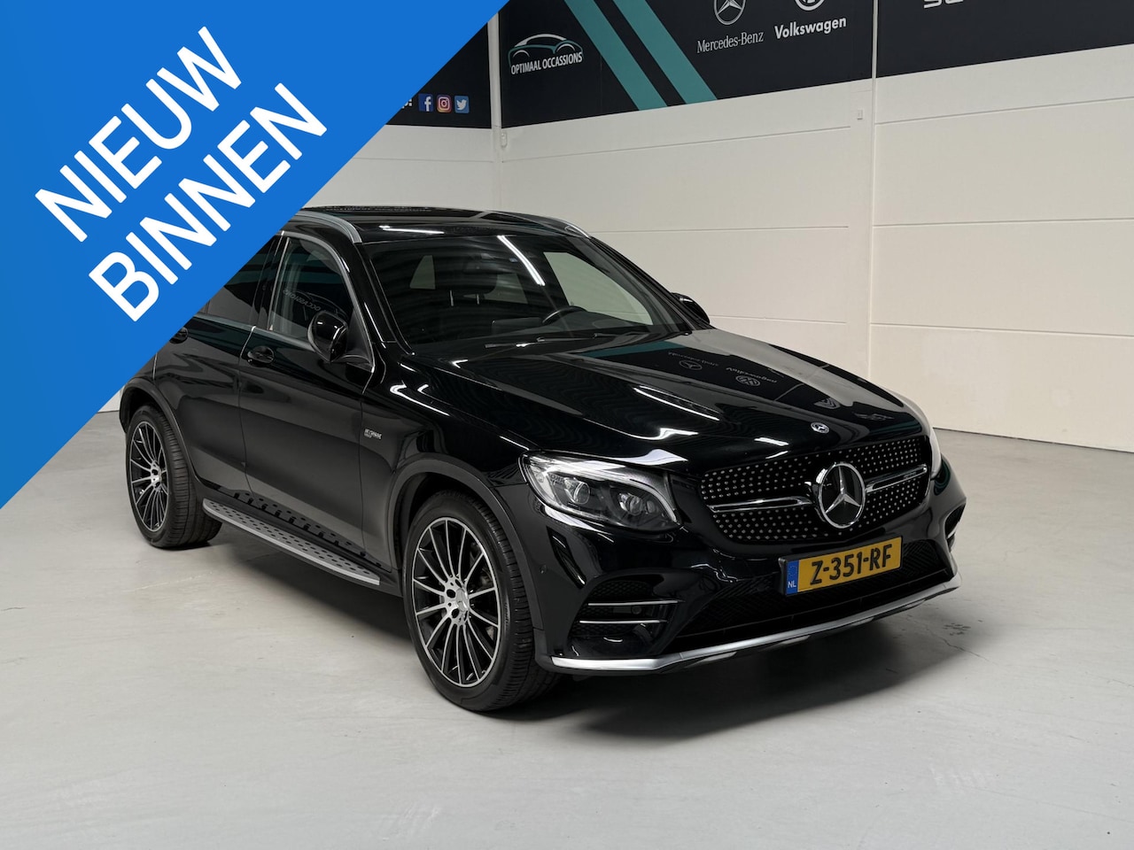 Mercedes-Benz GLC-klasse - AMG 43 4MATIC Pano/Burmester/Dodehoek - AutoWereld.nl