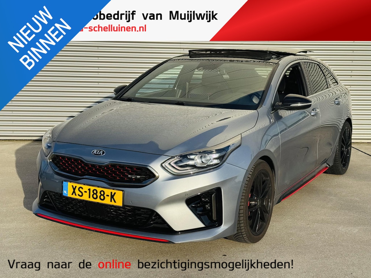 Kia Pro cee'd - 1.6 T-GDi 204pk GT DCT7 NL-dealerauto | NW door ons geleverd & onderhouden - AutoWereld.nl