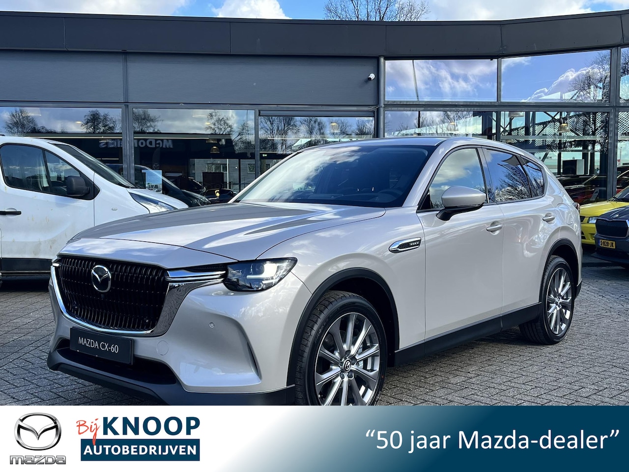 Mazda CX-60 - 2.5 e-SkyActiv PHEV Exclusive-Line + Convenience & Sound & Driver Assistance Pack - € 7.49 - AutoWereld.nl