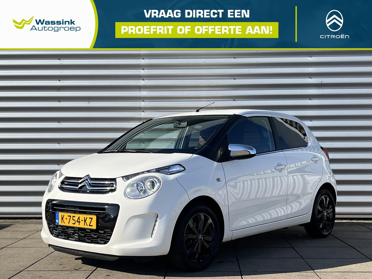 Citroën C1 - 1.0 VTi 72PK 5-deurs Shine | Achteruitijcamera | Climate Control | 15 Inch lichtmetalen ve - AutoWereld.nl