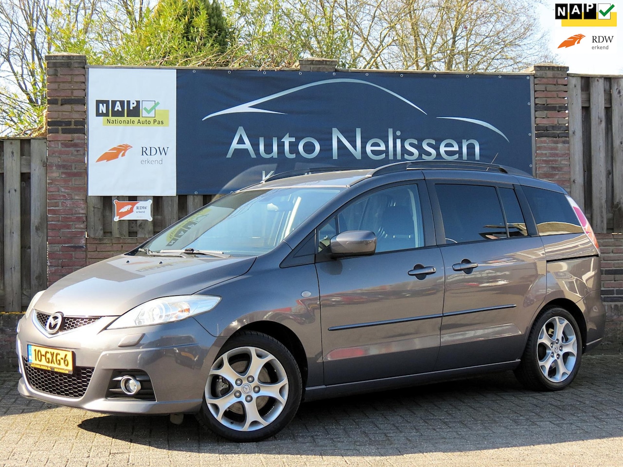 Mazda 5 - 2.0 Executive AUTOMAAT | 7-PERS | ELEK SCHUIFDEUREN OP AFSTANDSBEDIENING | CRUISE CONTROL - AutoWereld.nl