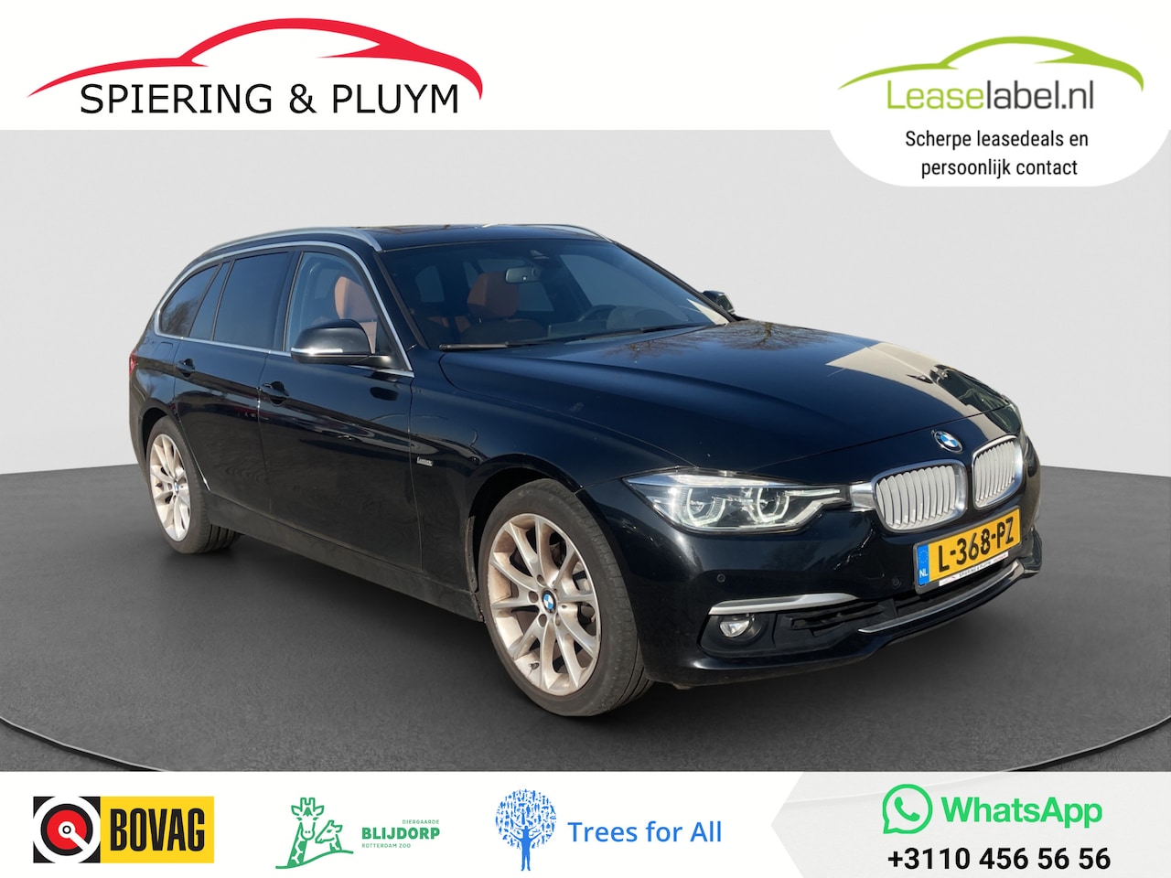 BMW 3-serie Touring - 320i Luxuryline Adaptive cruise | Leder | Pano | Camera - AutoWereld.nl