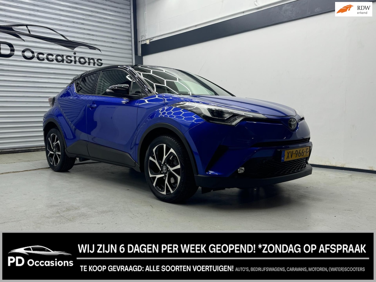 Toyota C-HR - 1.2 Bi-Tone - Leer - Camera - Clima - Navi - Dodehoek - Cruise - AutoWereld.nl