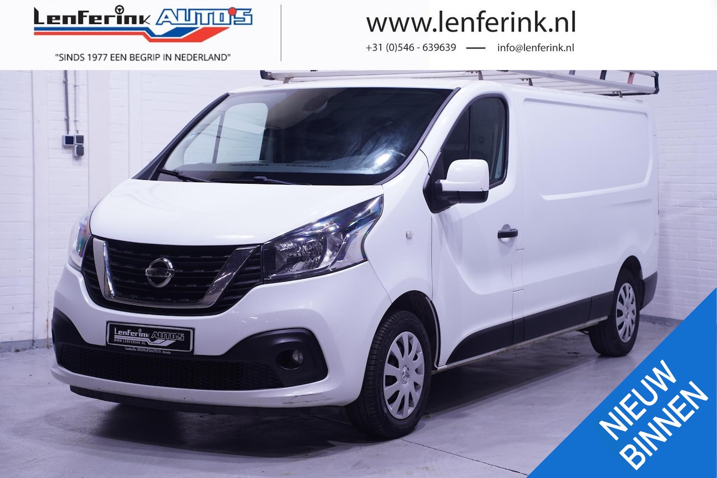 Nissan nv300 - 1.6 DCi 125 pk L2H1 Optima Navi, Camera Trekhaak, Imperiaal, Cruise Control, Airco, 3-Zits - AutoWereld.nl