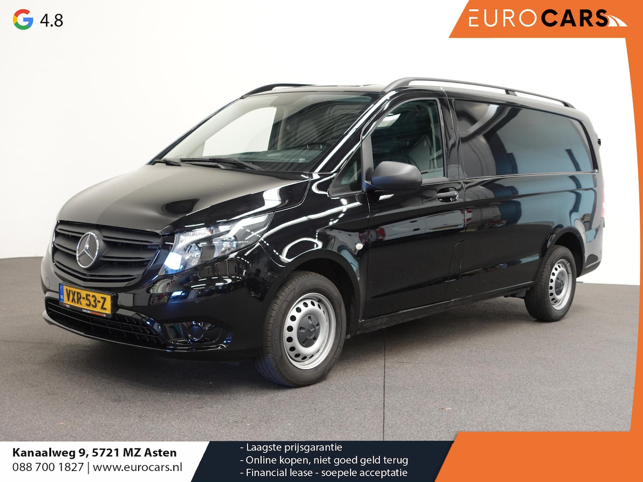 Mercedes-Benz Vito - 114 CDI Lang Automaat Airco Bluetooth Camera Trekhaak Navigatie Cruise Control Carplay - AutoWereld.nl