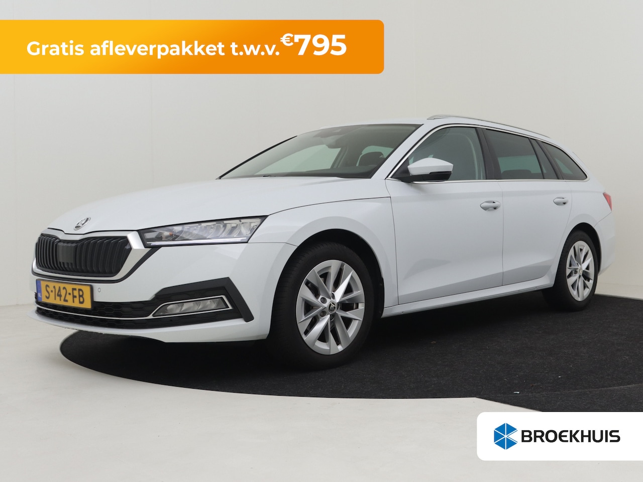 Skoda Octavia Combi - 1.0 e-TSI MHEV Business Edition 111pk | 1e eigenaar | Cruise control | Keyless | Navigatie - AutoWereld.nl