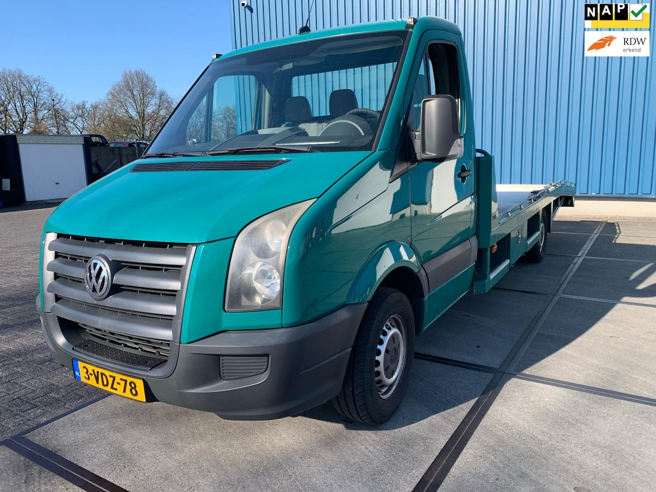 Volkswagen Crafter - 35 2.5 TDI L3 autotransporter oprijwagen,tijhof! - AutoWereld.nl