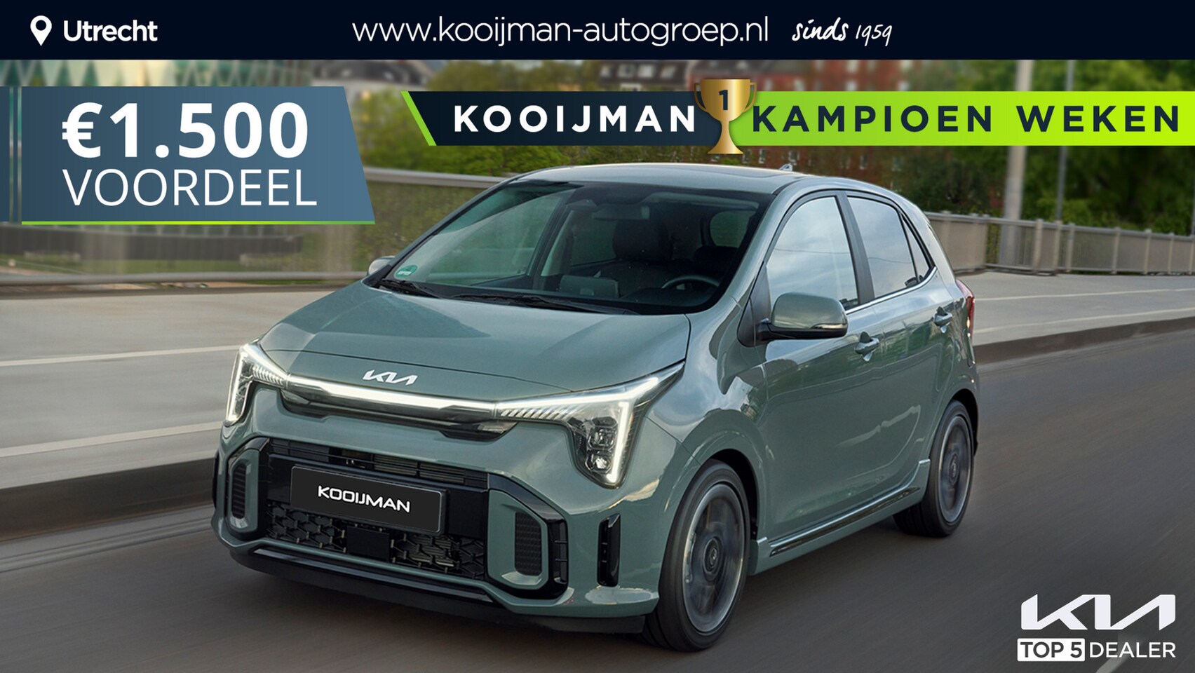 Kia Picanto - 1.0 DPI DynamicPlusLine Ruim €1500,- Voordeel Meerdere kleuren uit voorraad leverbaar! - AutoWereld.nl